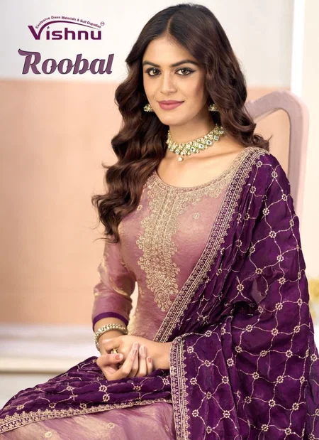 Roobal By Vishnu Frendy Silk Wholesale Dress Material Suppliers In Mumbai
